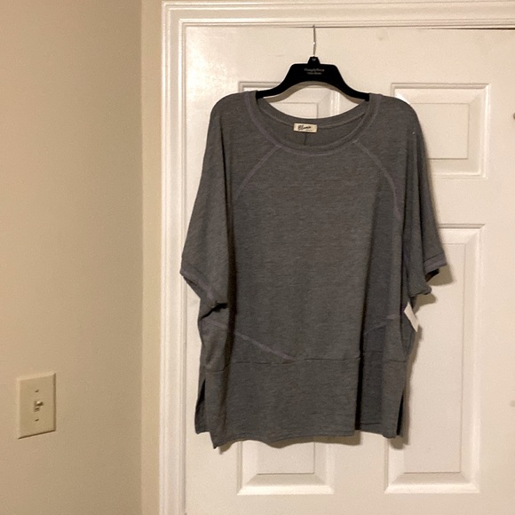 NWT BLUMIN TUNIC HEATHER GREY SIZE MEDIUM - Picture 1 of 8